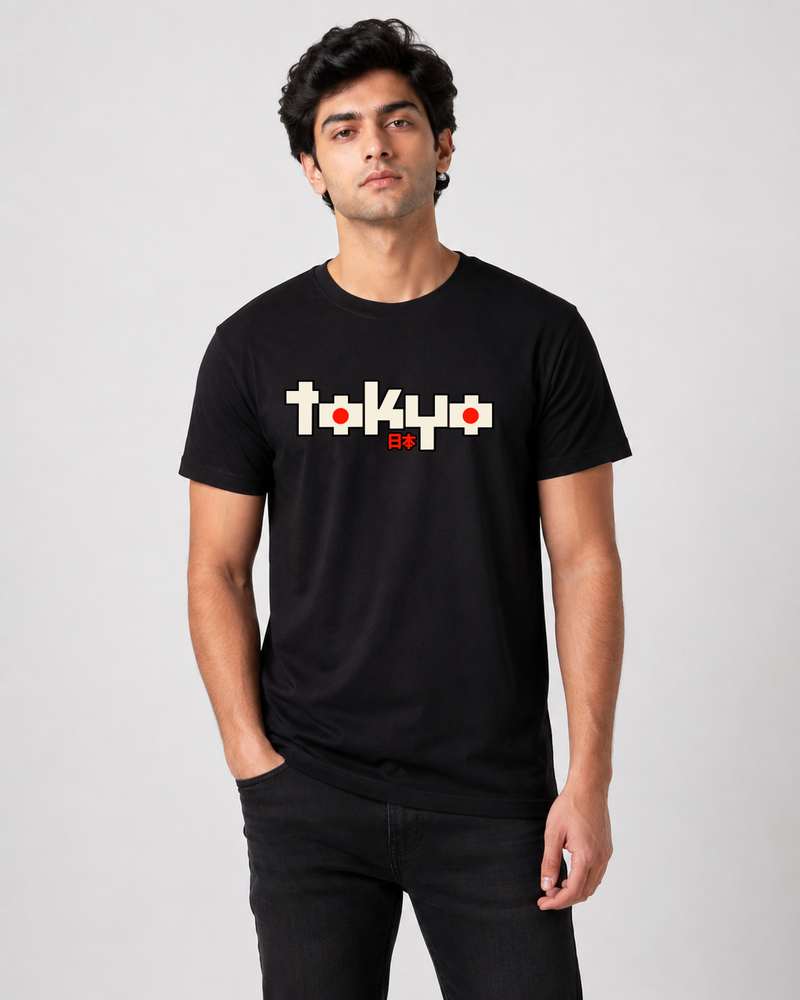 Tokyo Japan Graphic Printed T-Shirt