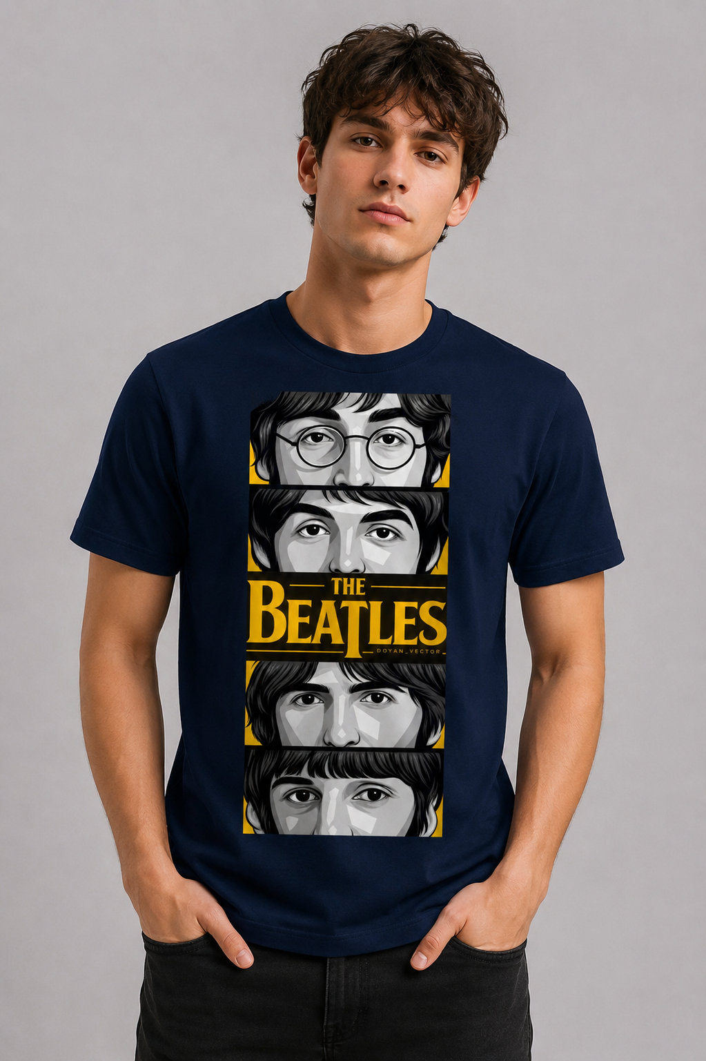 The Beatles Graphic Printed T-Shirt